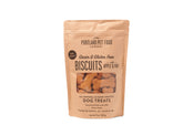 Portland Pet Food Company | Grain & Gluten-Free Apple & Mint Biscuit Dog Treats | 5 oz.