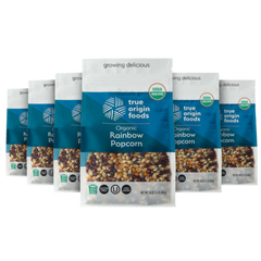 Organic Rainbow Popcorn - 1 lb | True Origin Foods