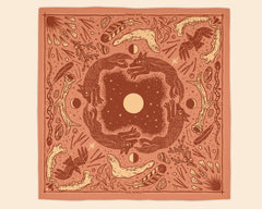 Desert Findings – Eco-Friendly Cotton Bandana | Pine Bones