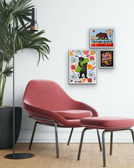 "I Love You California" Botany Print | 3 Fish Studios