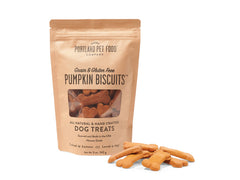 Grain and Gluten Free Pumpkin Dog Biscuits | Portland Pet Food Company | 5 oz.