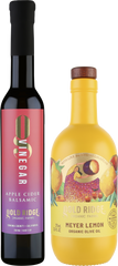Dynamic Duo #3: Organic Meyer Lemon Olive Oil + Apple Cider Balsamic Vinegar