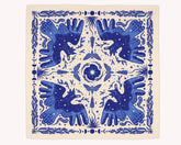 Steller’s Jay & Moths – Eco-Friendly Cotton Bandana | Pine Bones