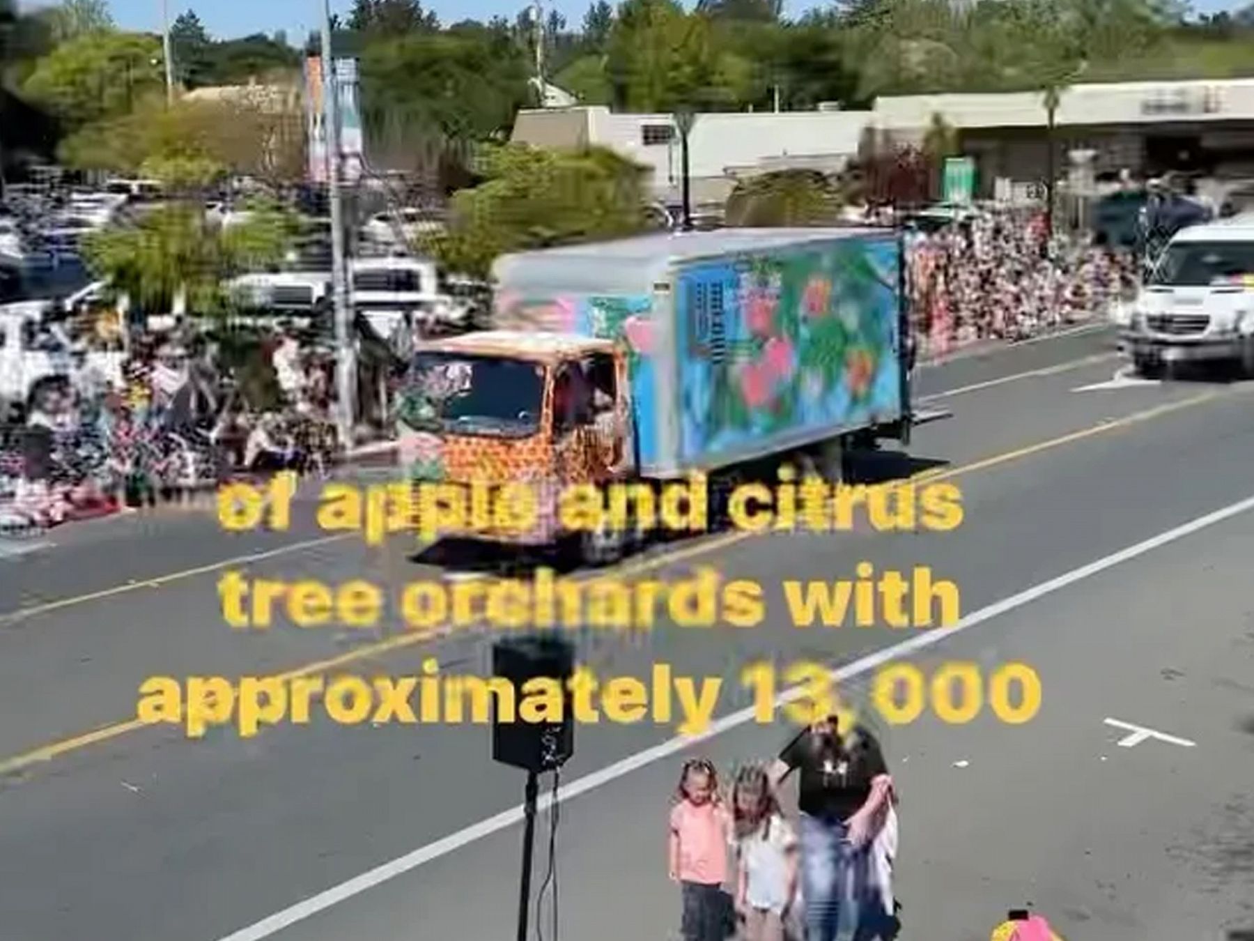 Apple Blossom Parade in downtown Sebastopol