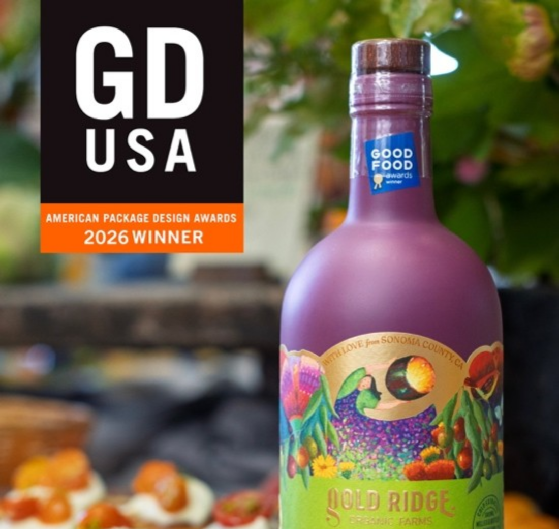 Gold Ridge Organic Farms’ “With Love from Sonoma County” Packaging Wins Prestigious 2026 GDUSA American Package Design Award