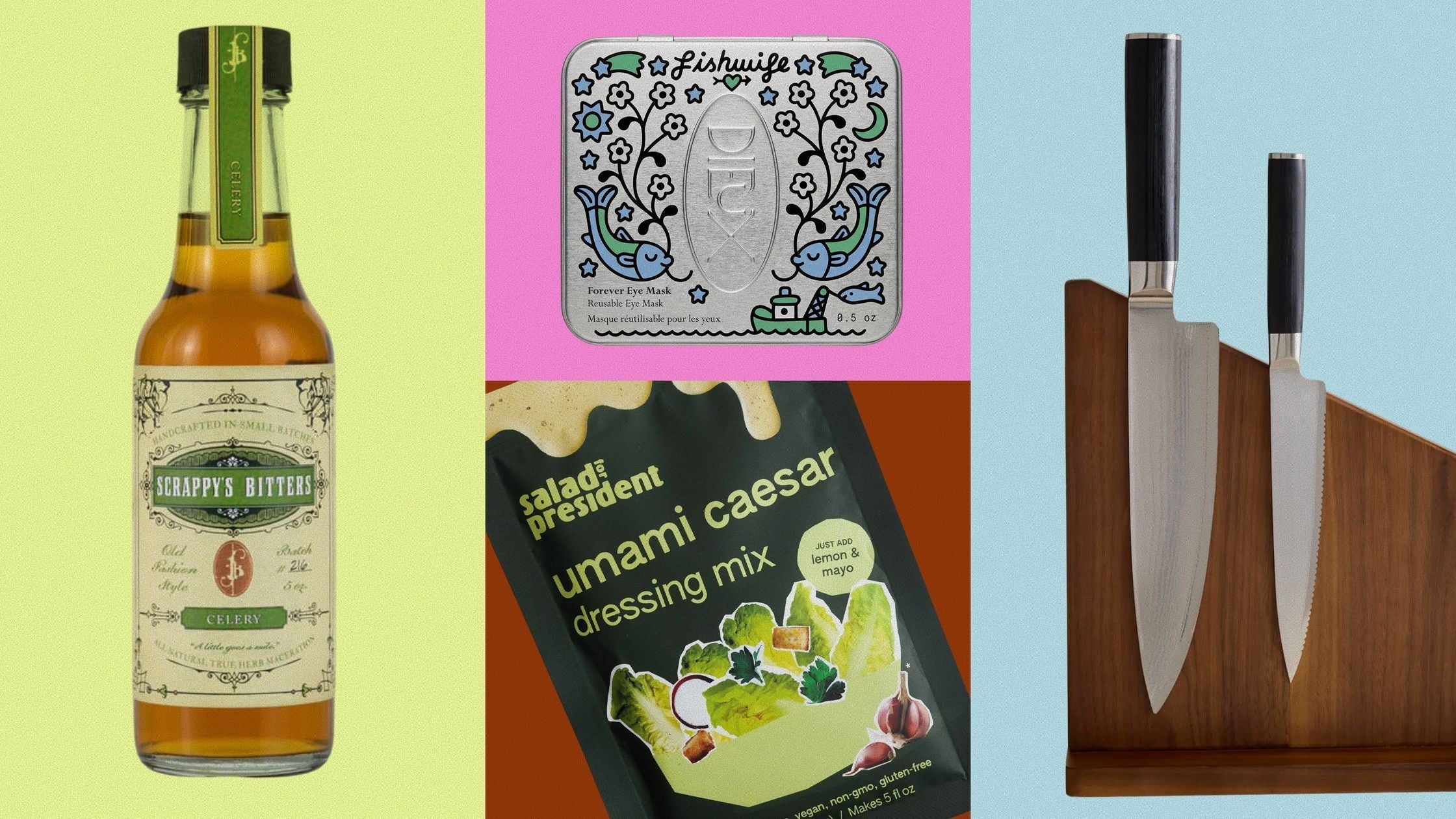 Sardine Eye Patches, a Magnetic Knife Stand, and More Products BA Editors Loved in September