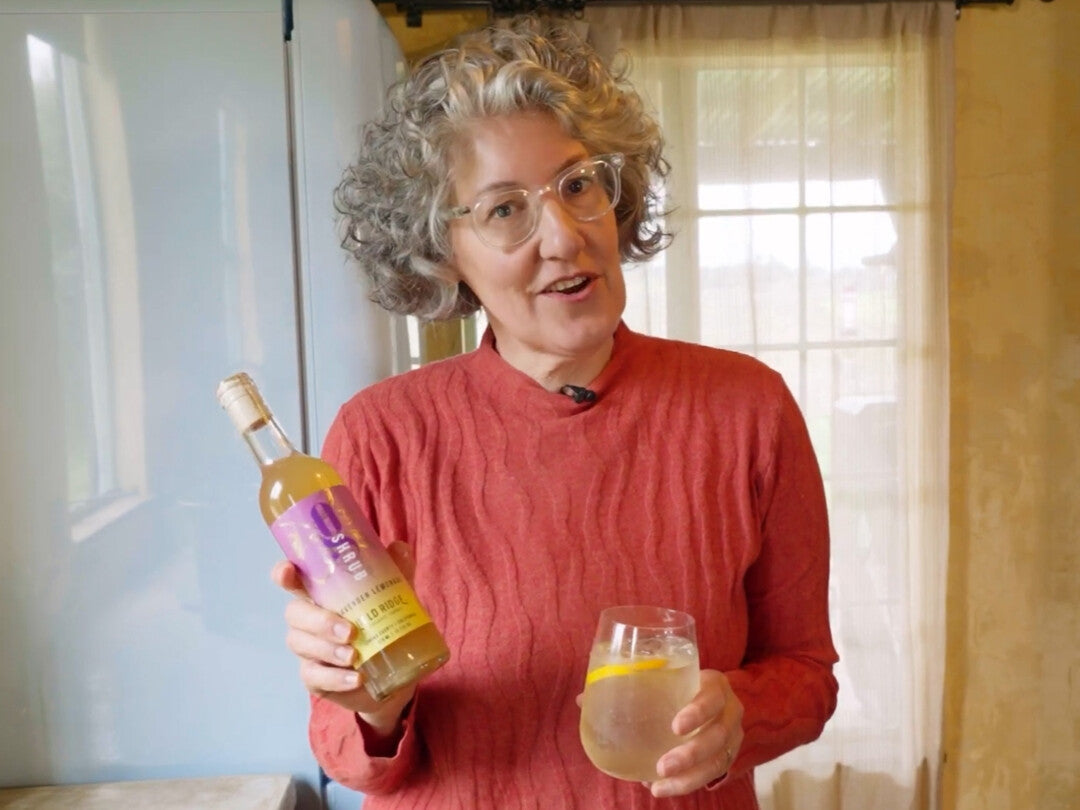 Lavender Lemonade Shrub: A Refreshing Sip from Gold Ridge Organic Farm