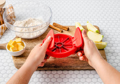 Flapple®  - Fold Flat Apple Slicer & Corer