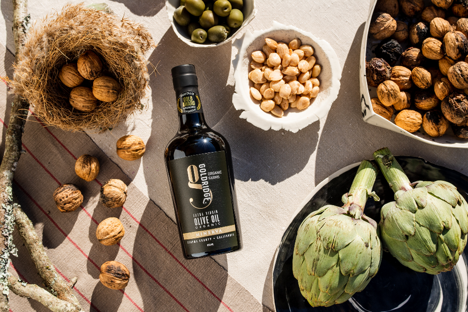 ORGANIC California Olive Oil Gold Ridge Organic Farms Minerva