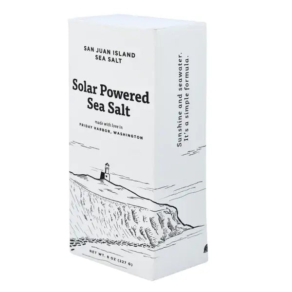 Solar Powered Sea Salt | 8 oz Box