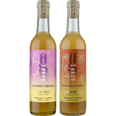 Shrub Duo | Lavender Lemonade & Mandarin-Kumquat Shrubs | 375 ml each