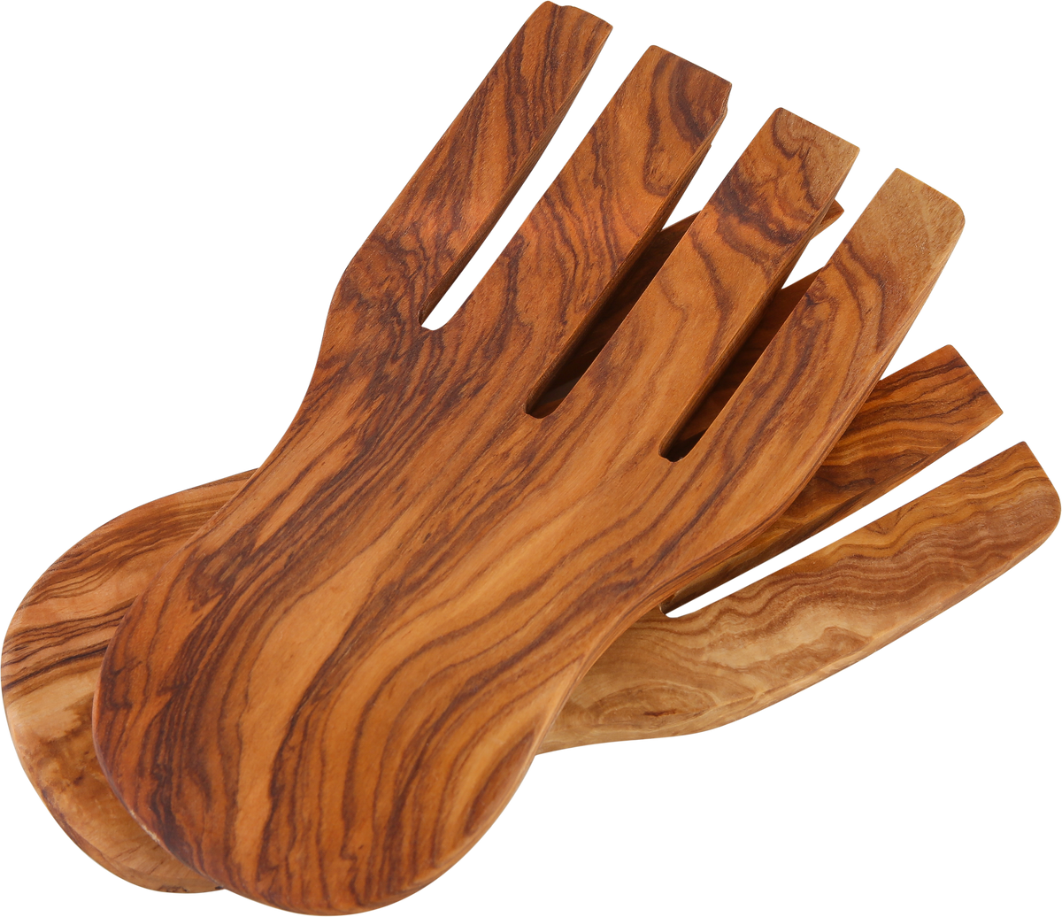 Olive Wood Salad Servers