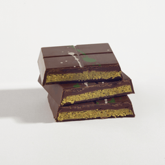 Dubai Done Better, Pistachio Bittersweet Chocolate Ganache