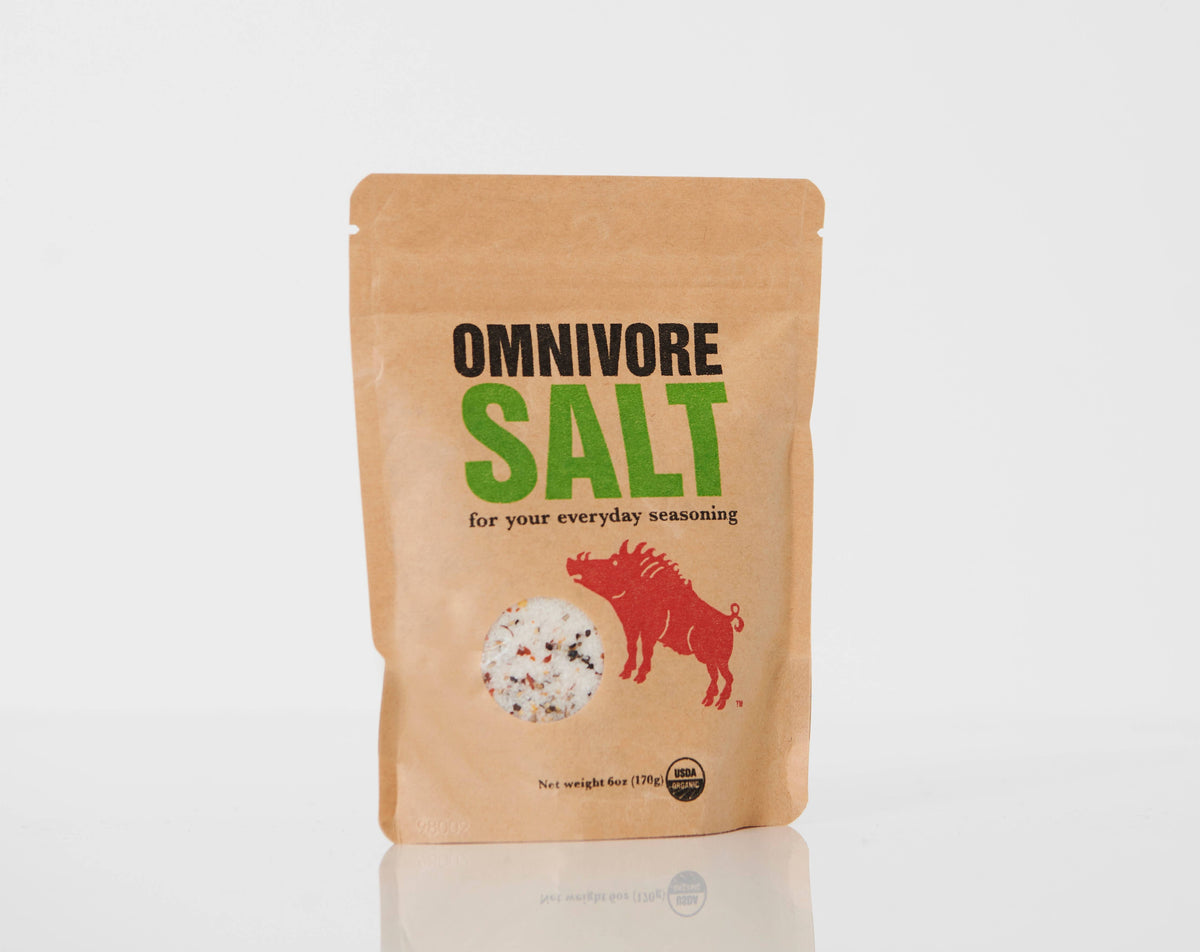 Omnivore SALT an Organic Sea Salt blend - 6 oz bag