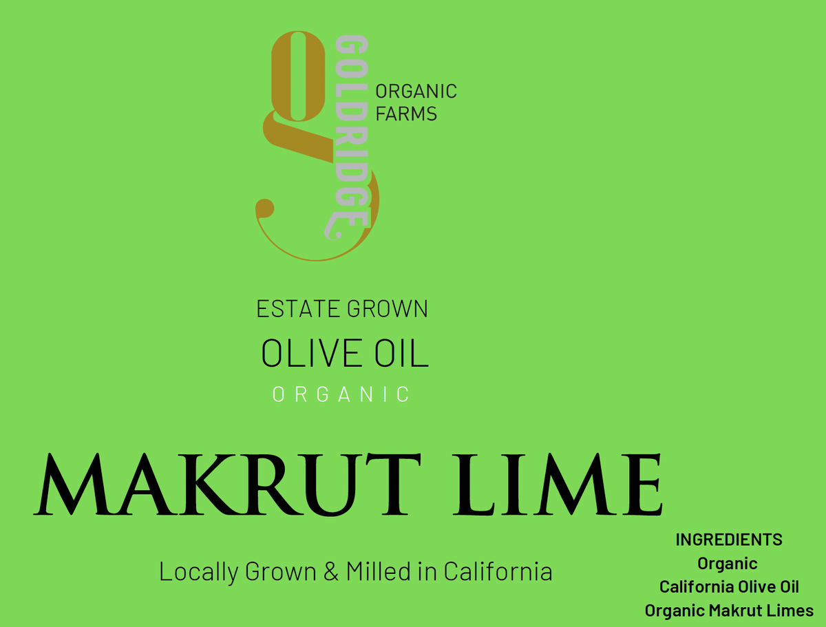 Makrut Lime Olive Oil, ORGANIC California Olive Oil | 250 ml