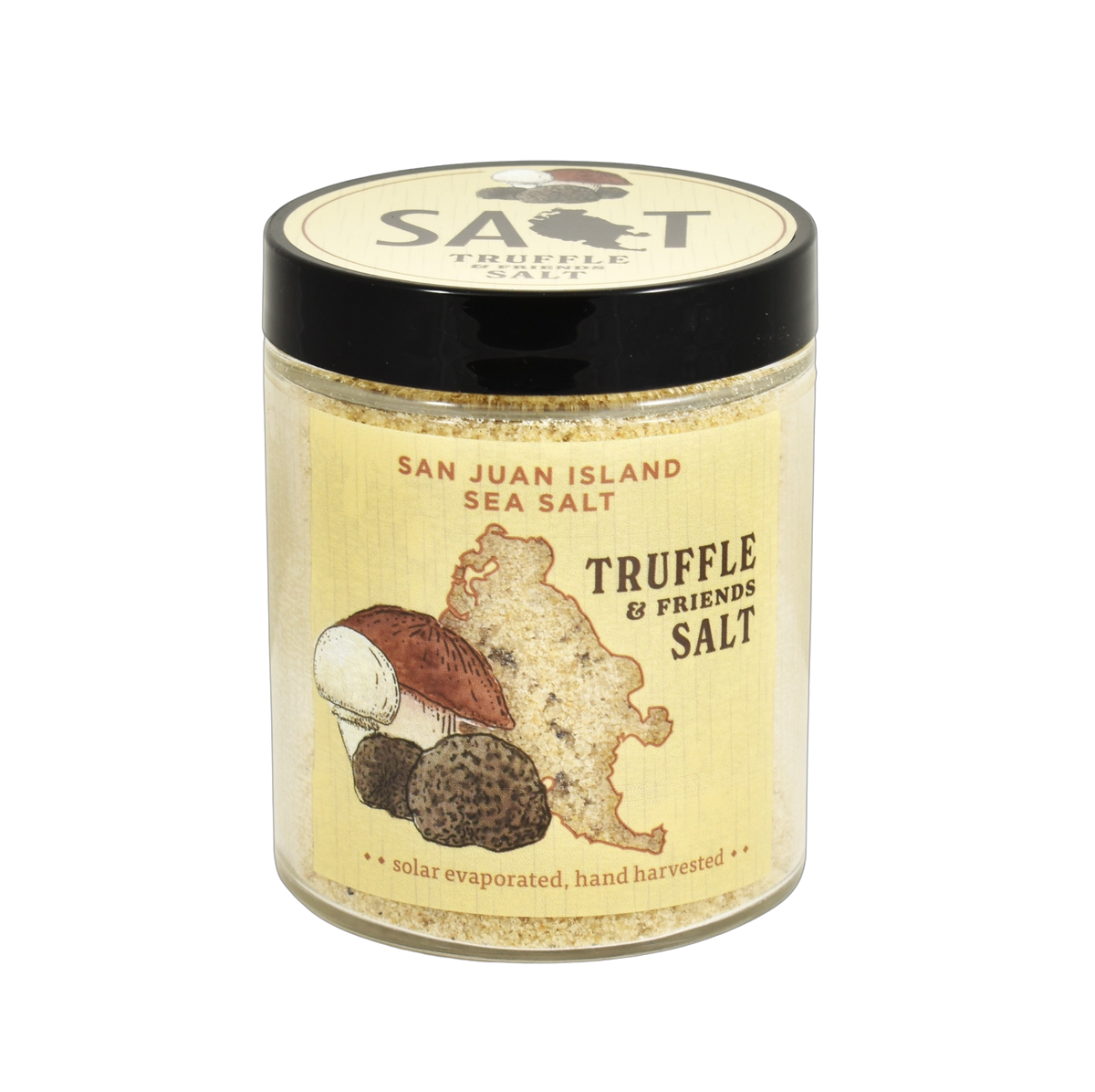 San Juan Island Sea Salt Truffle and Friends Salt | 6 oz