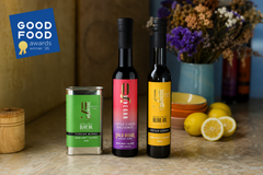Trio of 2026 Good Food Awards Winners | Organic Olive Oil & Vinegar Gift Set