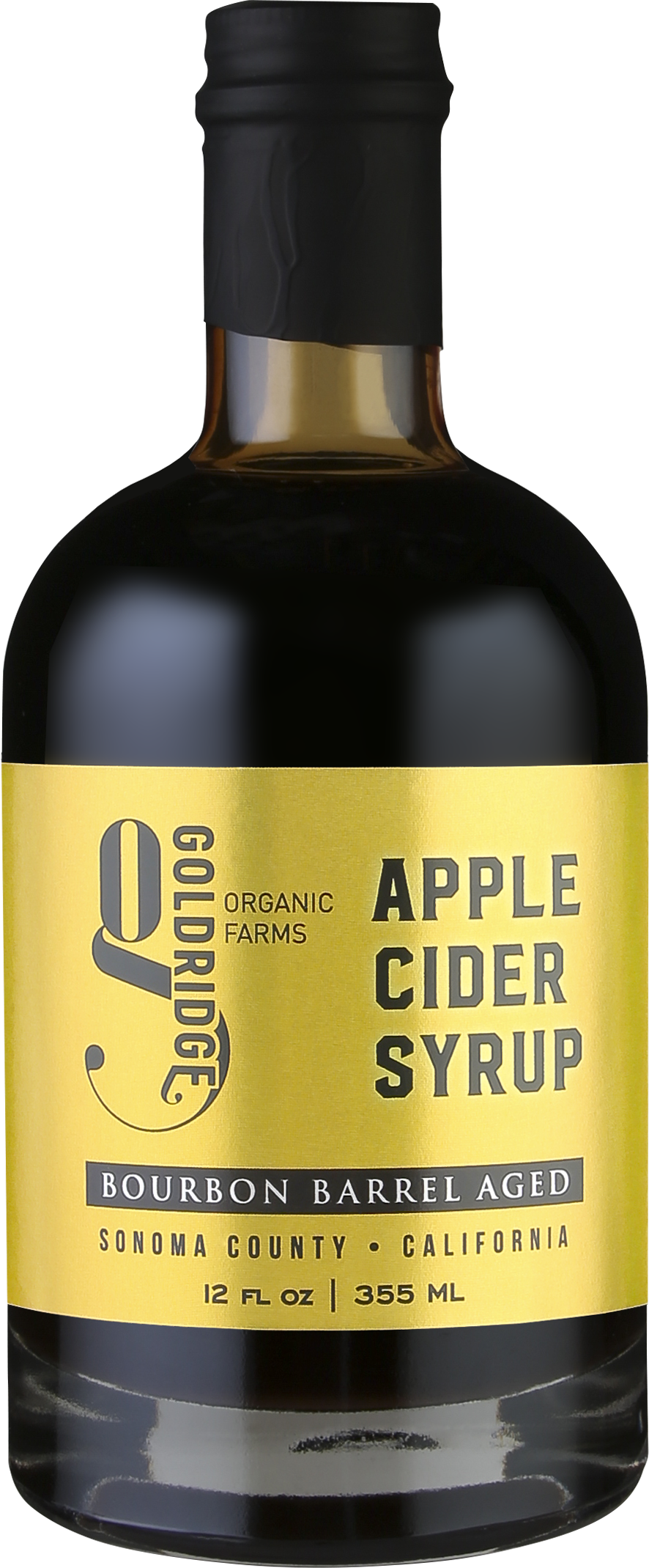 Bourbon Barrel Aged Apple Cider Syrup | 12 oz Bottle