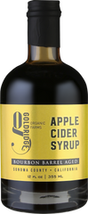 Bourbon Barrel Aged Apple Cider Syrup | 12 oz Bottle