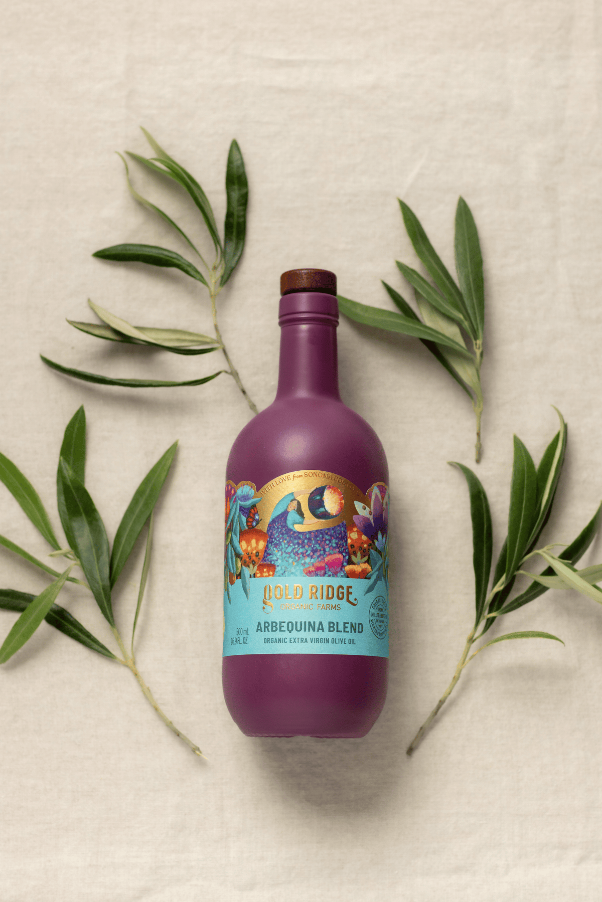 Arbequina Blend ORGANIC California EVOO | 500 ML Bottle