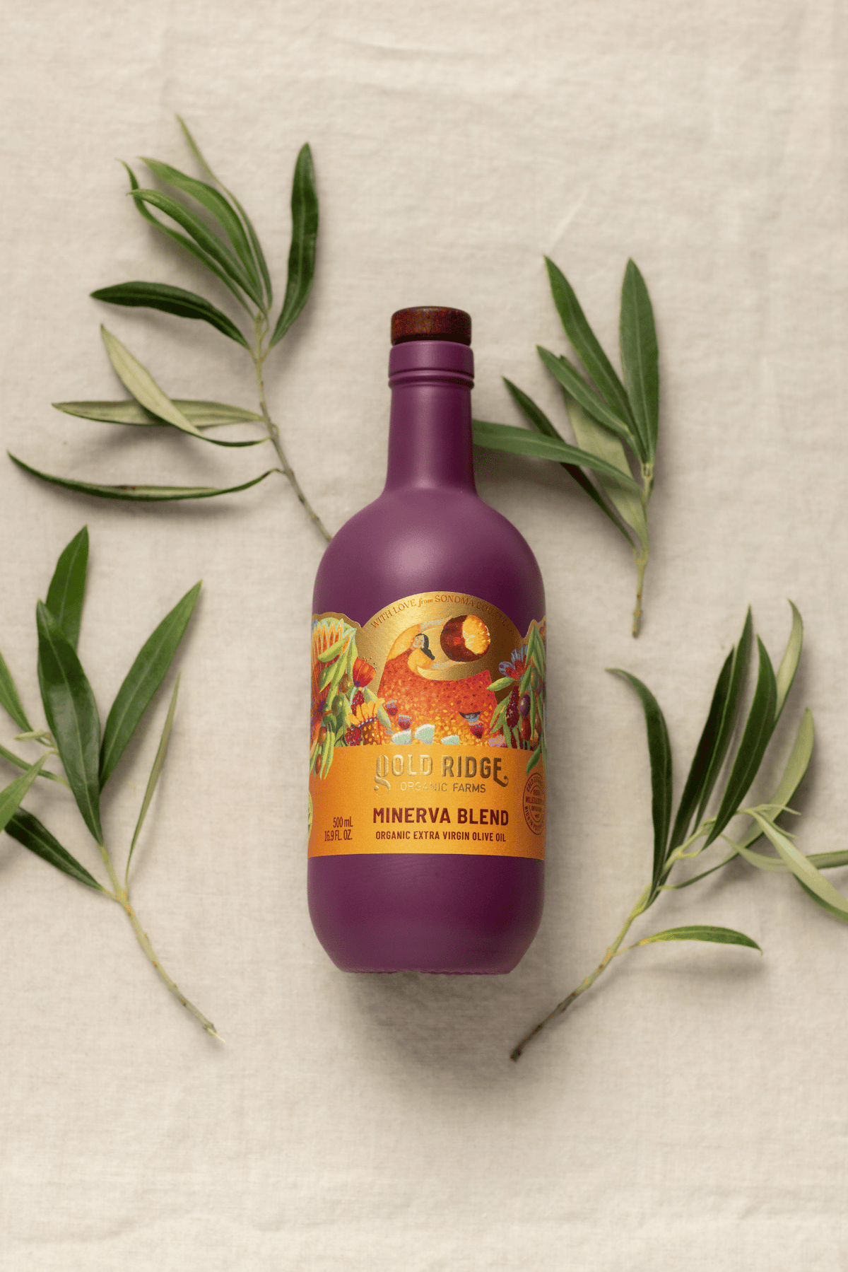 Minerva Blend EVOO 500 ML | ORGANIC California Olive Oil