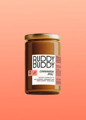 BUDDY BUDDY Organic Cinnamon Roll Almond Nut Butter | 9.17 oz jar