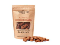 Grain & Gluten Free Gingerbread Dog Biscuits | Portland Pet Food Company | 5 oz.
