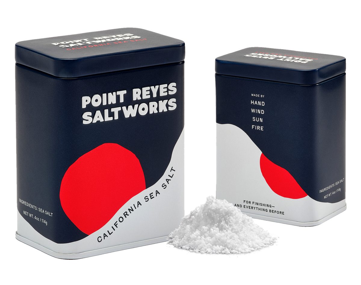 Point Reyes Saltworks California Sea Salt | 4 oz Tin